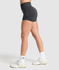 Adapt Camo Seamless Shorts - Asphalt Grey/Black
