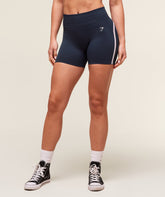 Lift Varsity Seamless Shorts - Heavy Blue