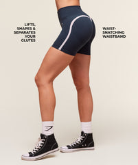 Lift Varsity Seamless Shorts - Heavy Blue