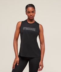 Trace Graphic Tank - Black