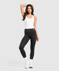 Training Racer Midi Tank - White