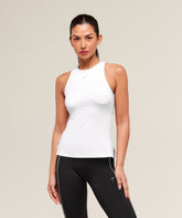 Running Back Vent Tank - White
