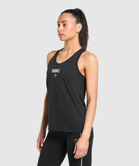 Run Club Graphic Tank - Black