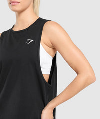 Training Drop Arm Tank - Black
