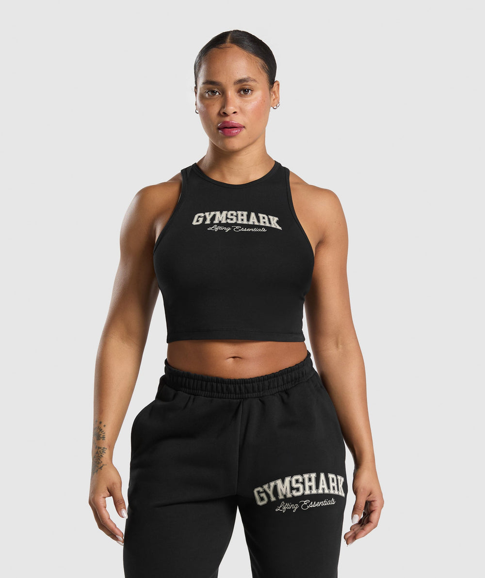 Lifting Essentials Graphic Tank - Black