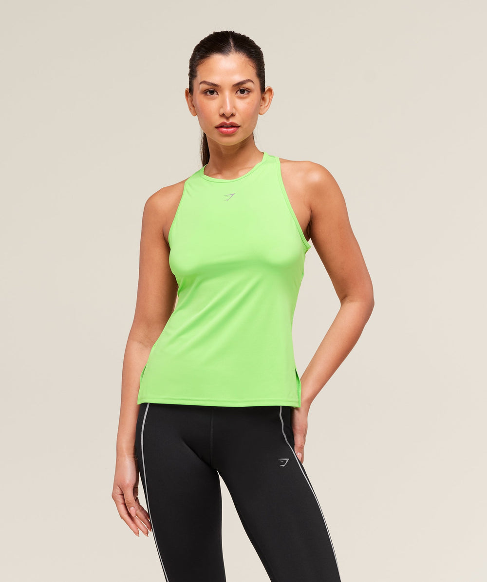 Running Back Vent Tank - Energy Gelato Green