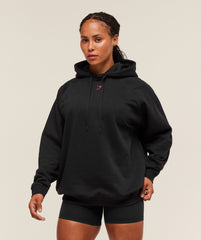 Strength Department Oversized Hoodie - Black