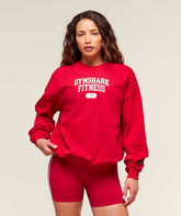 Varsity Graphic Pullover - Conditioning Red