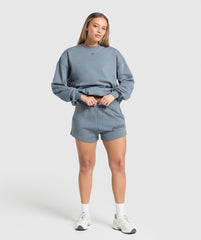 Campus Classics Graphic Sweatshirt - Iron Blue