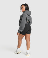 Back Gains Graphic Hoodie - Graphite Grey