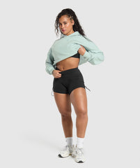 Back Gains Graphic Hoodie - Morning Blue