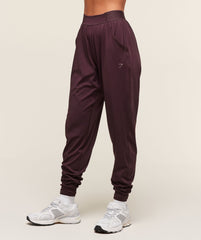Covered Jogger - Cherry Purple