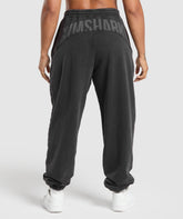 Power Washed Joggers - Black