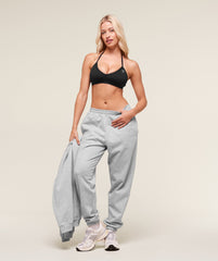 Training Fleece Joggers - Light Grey Core Marl