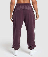 Power Washed Joggers - Depth Purple