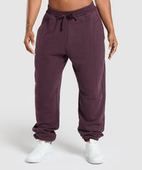 Power Washed Joggers - Depth Purple