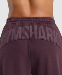 Power Washed Joggers - Depth Purple
