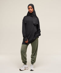 Covered Jogger - Core Olive