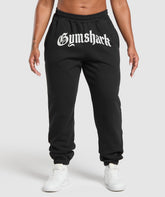 Strength Department Graphic Joggers - Black
