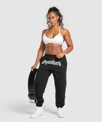 Strength Department Graphic Joggers - Black