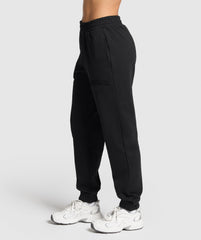 Campus Classics Graphic Joggers - Black