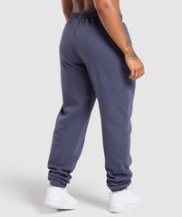Strength Department Graphic Joggers - Weighted Purple