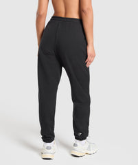 Lifestyle Club Graphic Joggers - Black
