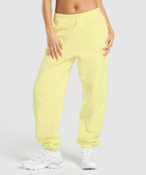 Cosy Fleece Joggers - Refresh Yellow