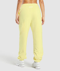 Cosy Fleece Joggers - Refresh Yellow