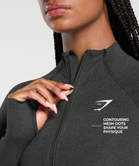 Vital Tight Tracktop - Black Marl