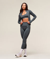 Vital Tight Tracktop - Strong Grey Marl