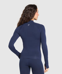 Vital Tight Tracktop - Heavy Blue Marl