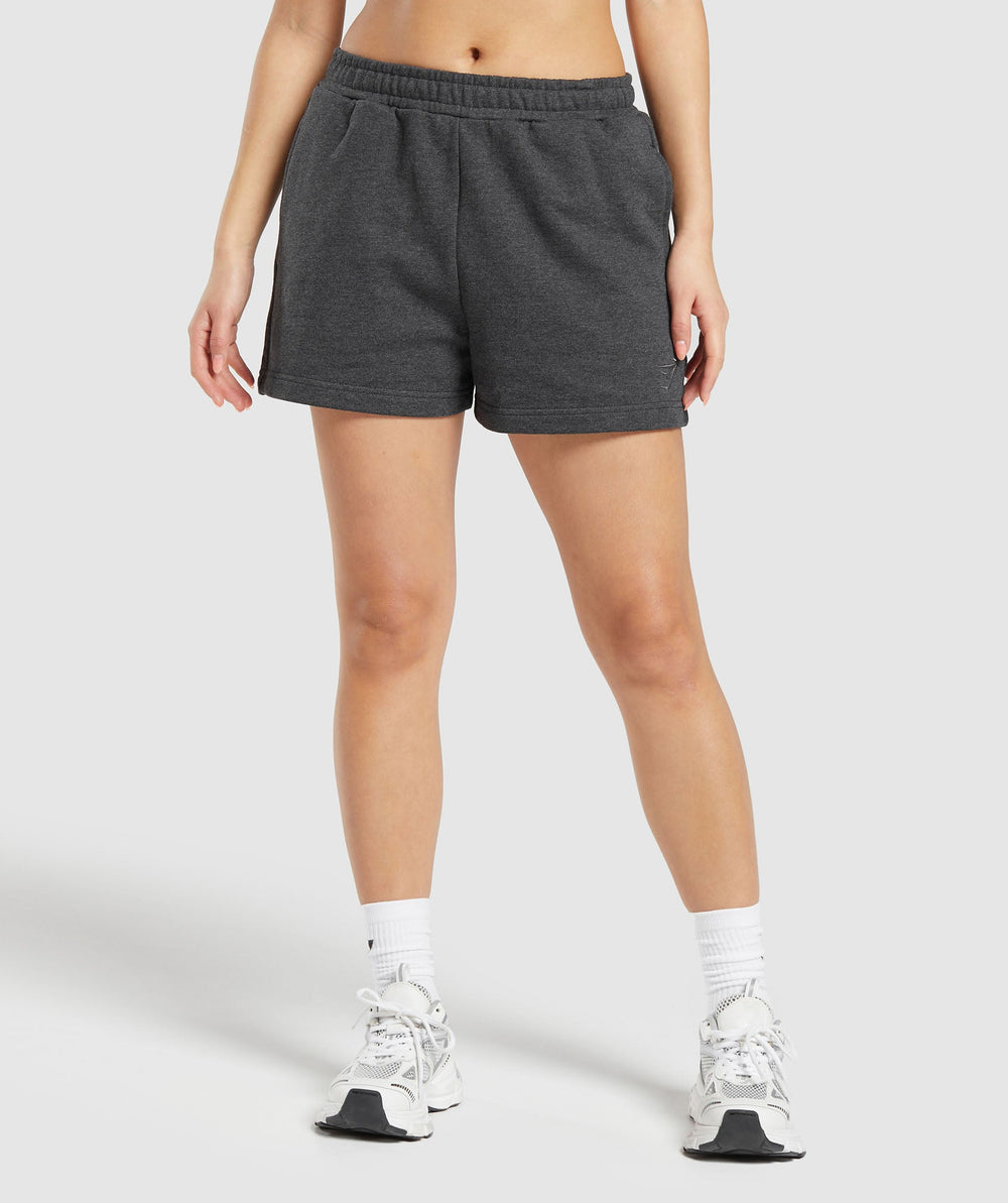 Rest Day Sweat Shorts - Black Core Marl
