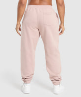 Campus Classics Graphic Joggers - Muted Pink