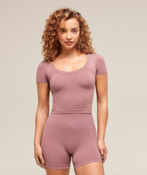 Soft Sculpt Midi T-Shirt - Calm Pink