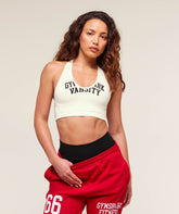 Lift Varsity Seamless Tank - Soft White