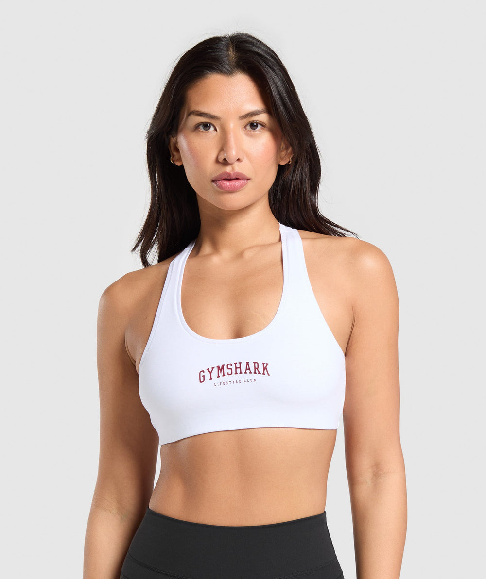 Lifestyle Club Cotton Bralette - White