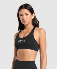 Lifestyle Club Cotton Bralette - Black