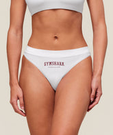 Lifestyle Club Cotton Thong - White