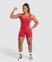 Gains Seamless All-In-One - Carmine Red