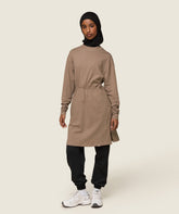 GS x Leana Deeb Tunic - Soul Brown