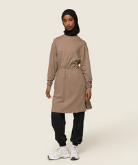 GS x Leana Deeb Tunic - Soul Brown
