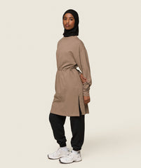 GS x Leana Deeb Tunic - Soul Brown