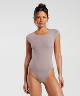 Elevate Bodysuit - Washed Mauve