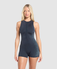 Caged Seamless All In One - Blue