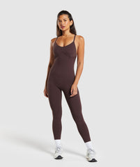 Strappy All in One Full length - Heritage Brown
