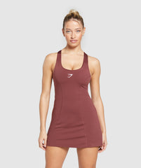 Sport Dress - Burgundy Brown