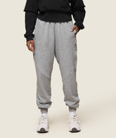 GS x Leana Deeb Training Joggers - Light Grey Marl