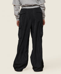 GS x Leana Deeb Woven Joggers - Black