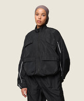 GS x Leana Deeb Woven Jacket - Black